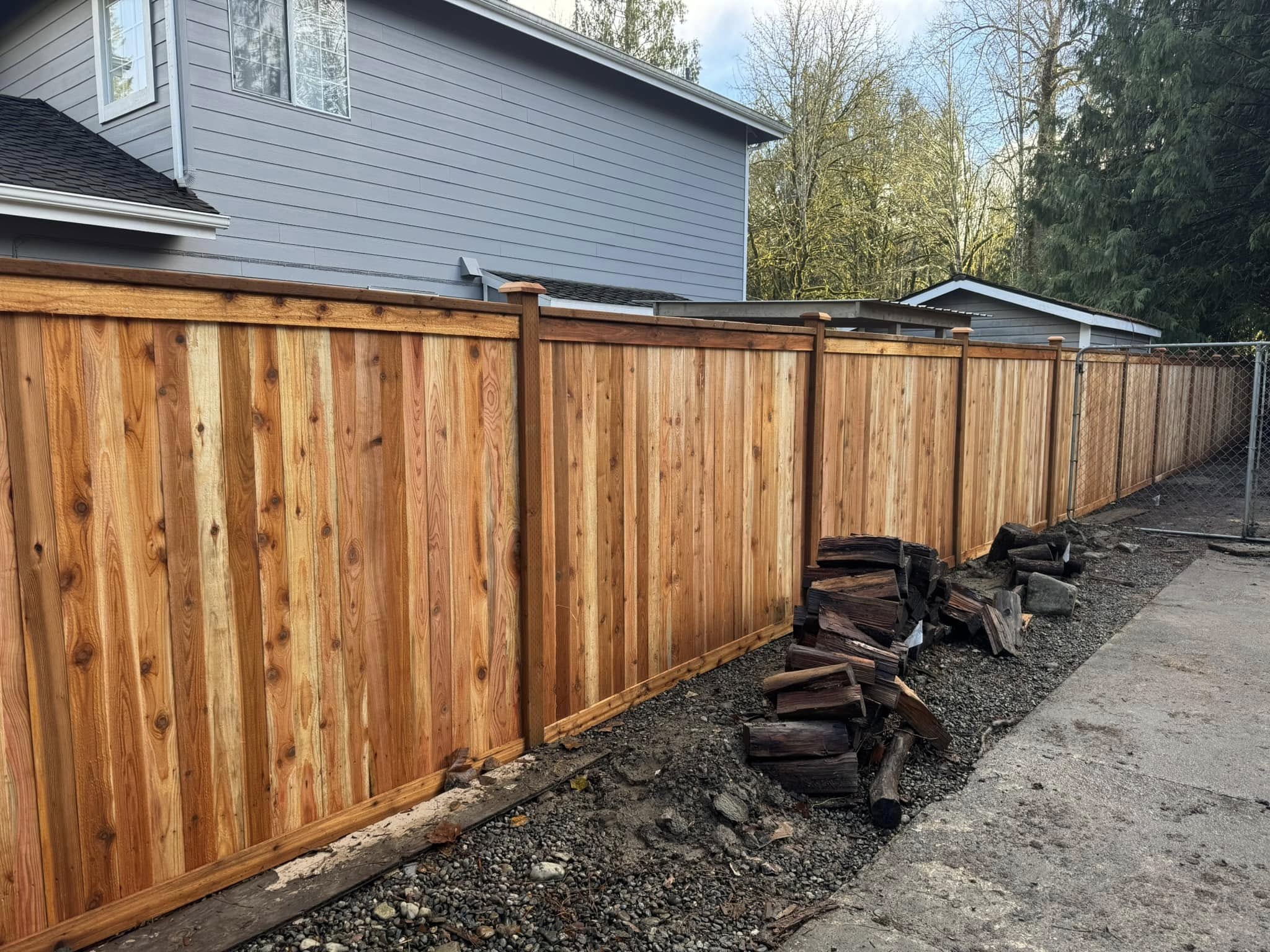 Exterior remodeling project by Emerald City Exteriors.