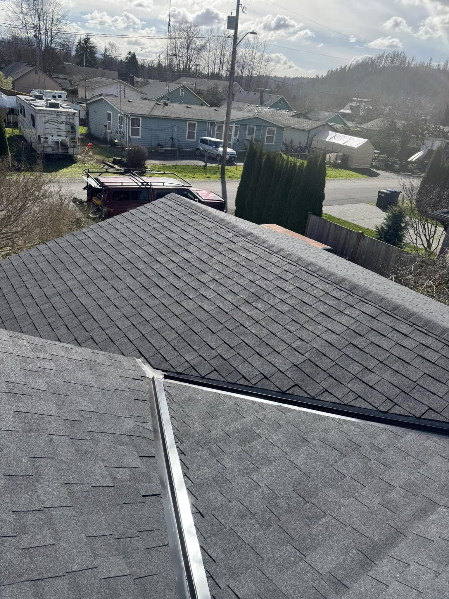 Exterior remodeling project by Emerald City Exteriors.